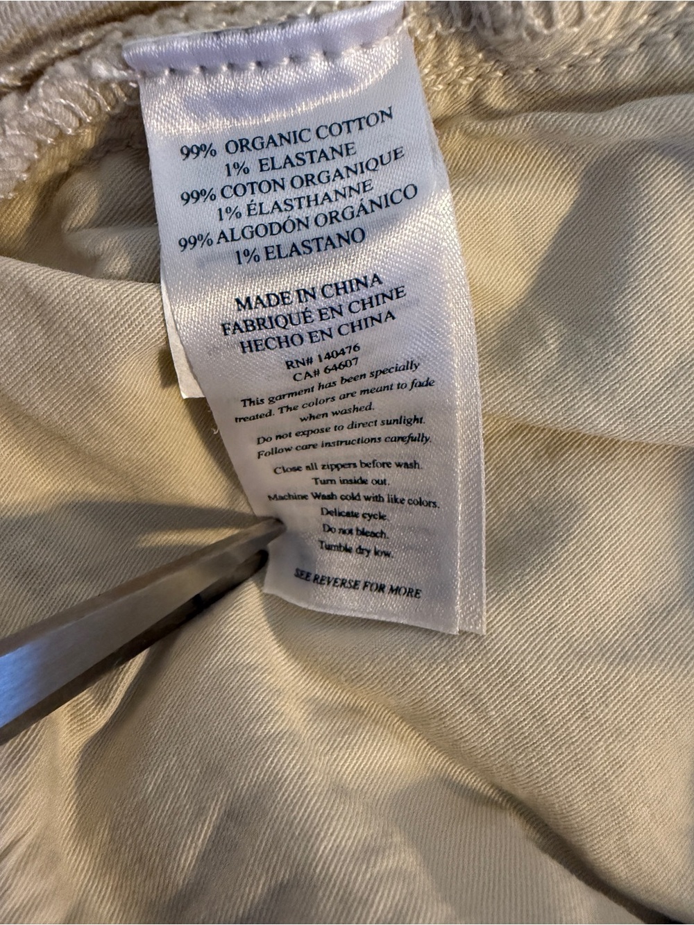 Faherty Slim Straight Denim in Stone Men’s Size 30x32 - Picture 11 of 16